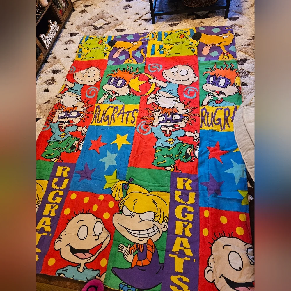 Vintage 1996 rugrats comforter